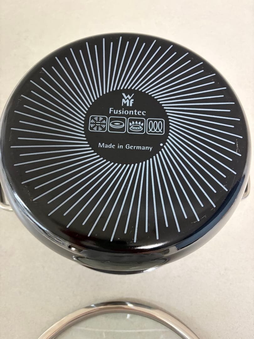 WMF 両手鍋 240mm ガラス蓋付き