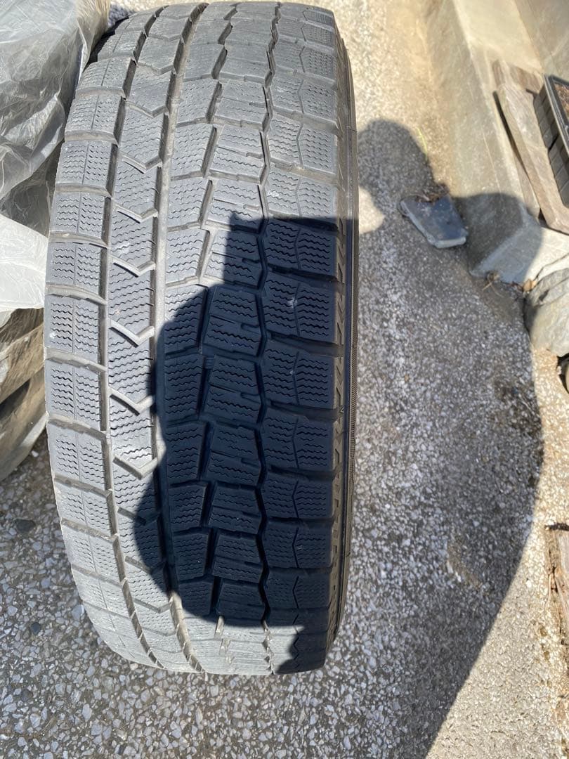日産純正アルミホイールとスタッドレスタイヤ 215/60R17 のセット