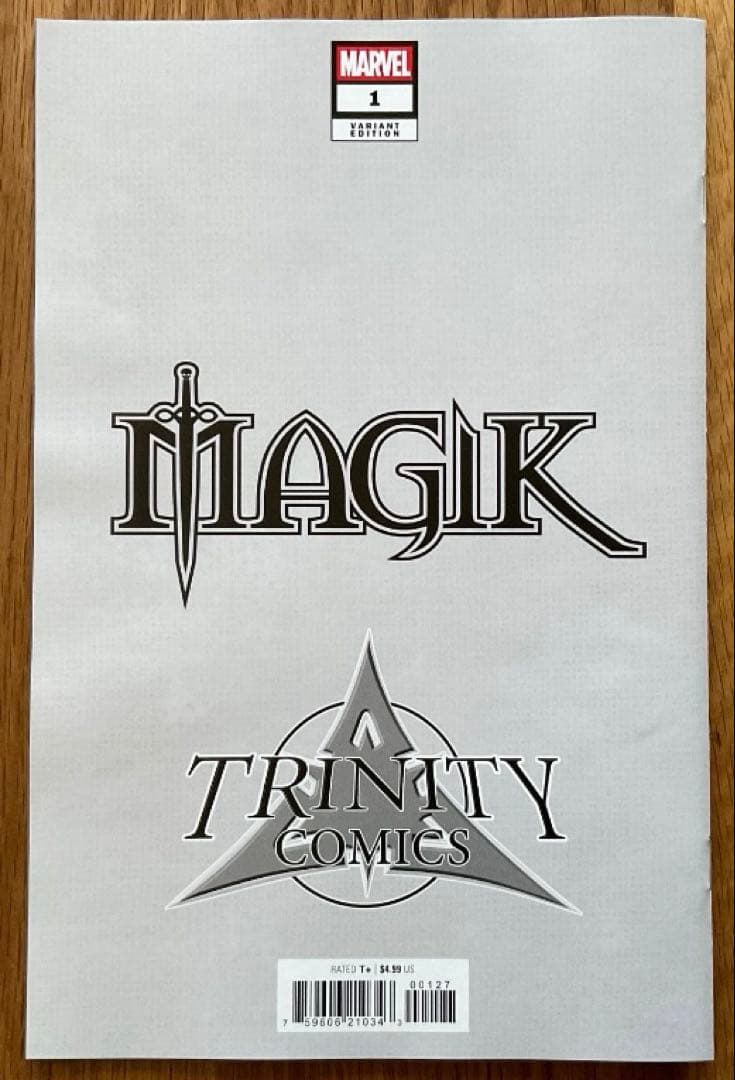 Magik #1 桃桃子 エクスクルーシブ表紙 アメコミリーフ