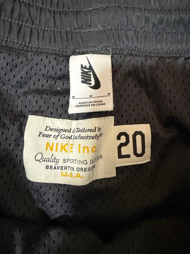 パンツ FEAR OF GOD / Nike Nylon Warm Up Pants