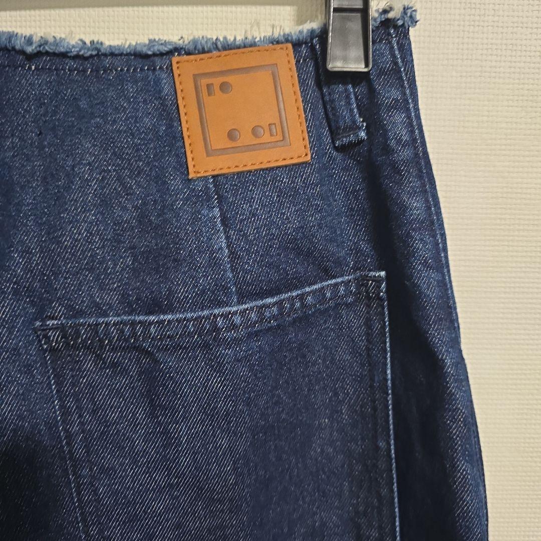 RIM.ARK リムアーク　Cut off wide denim デニム
