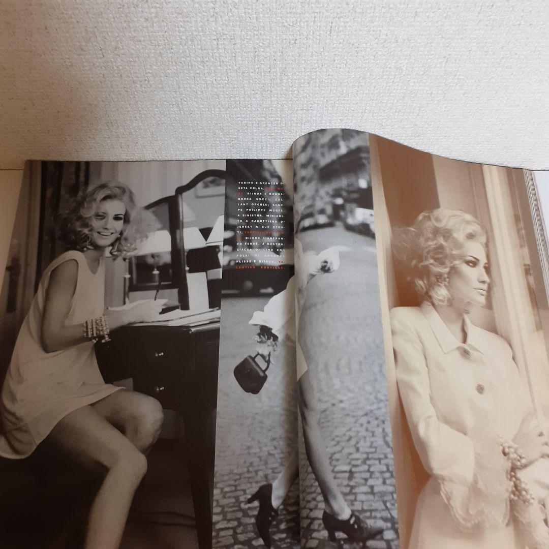 vogue italia 1991　スーパーモデル　希少！