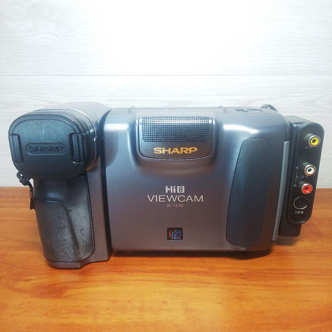 SHARP Hi8 ビデオカメラ VL-HL55 液晶ビューカム