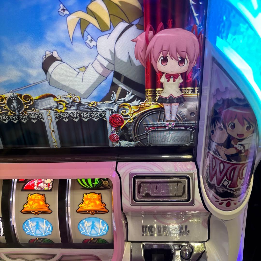 パチスロ　魔法少女まどか☆マギカ2　5号機　実機　不要機付　まどマギ2