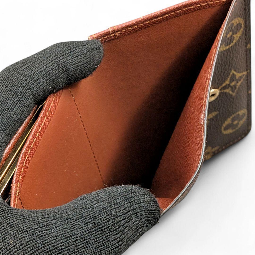 美品 ルイヴィトン ポルトモネ ビエ ヴィエノワ モノグラム 折り財布 がま口