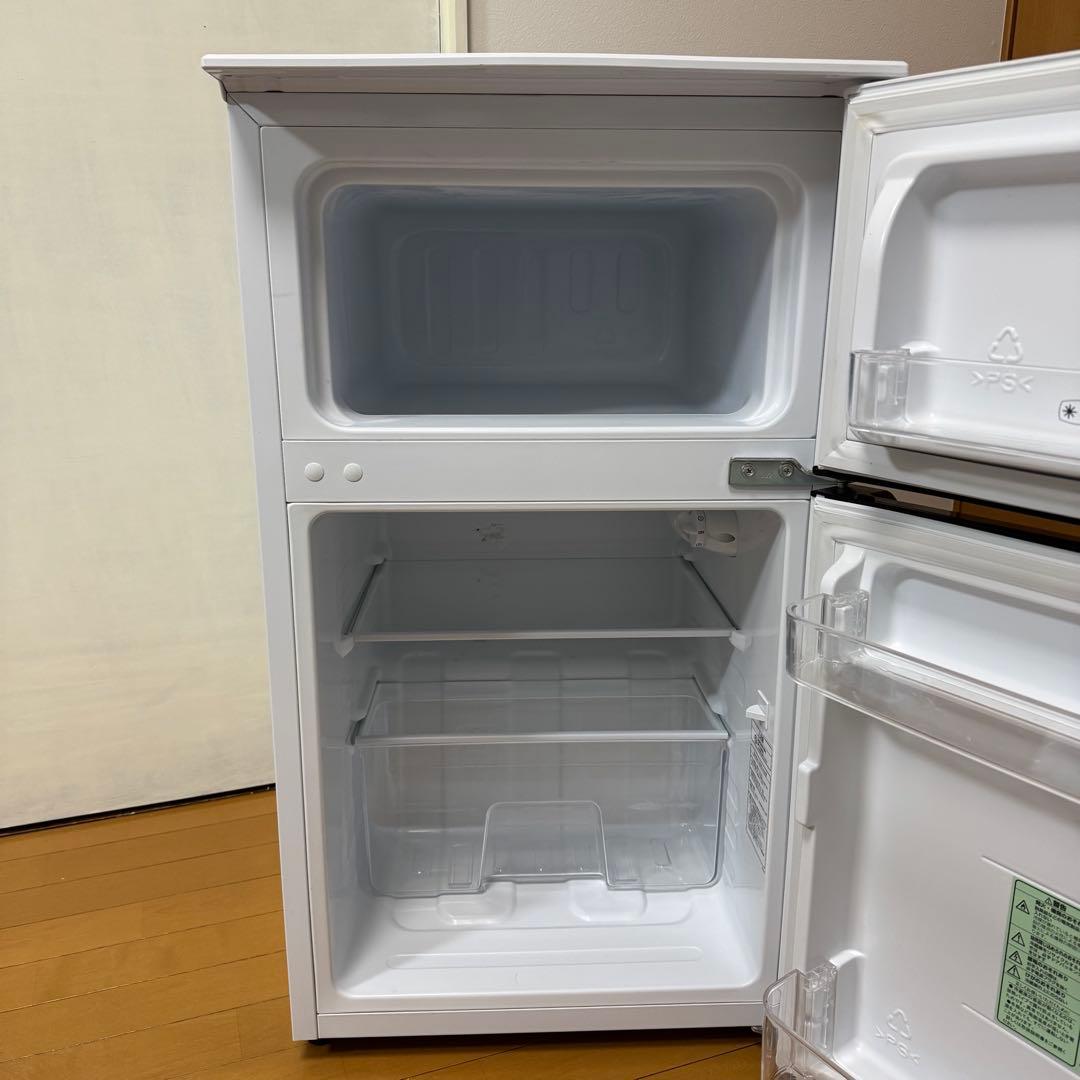 送料込 Hisense 2ドアノンフロン冷凍冷蔵庫 HR-B95A 2021年製
