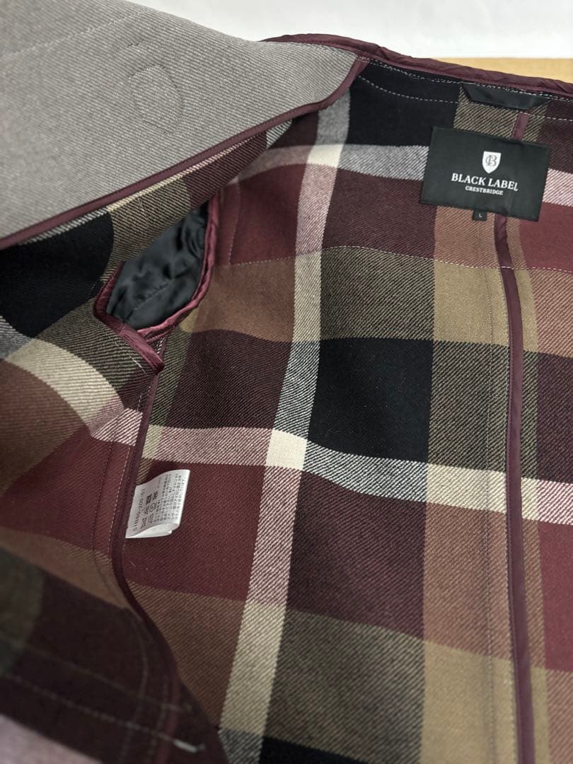 【美品】 BLACK LABEL CRESTBRIDGE ダッフルコート