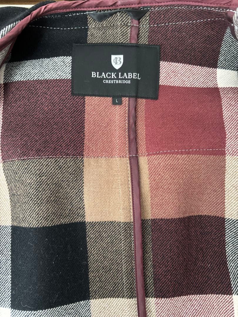【美品】 BLACK LABEL CRESTBRIDGE ダッフルコート