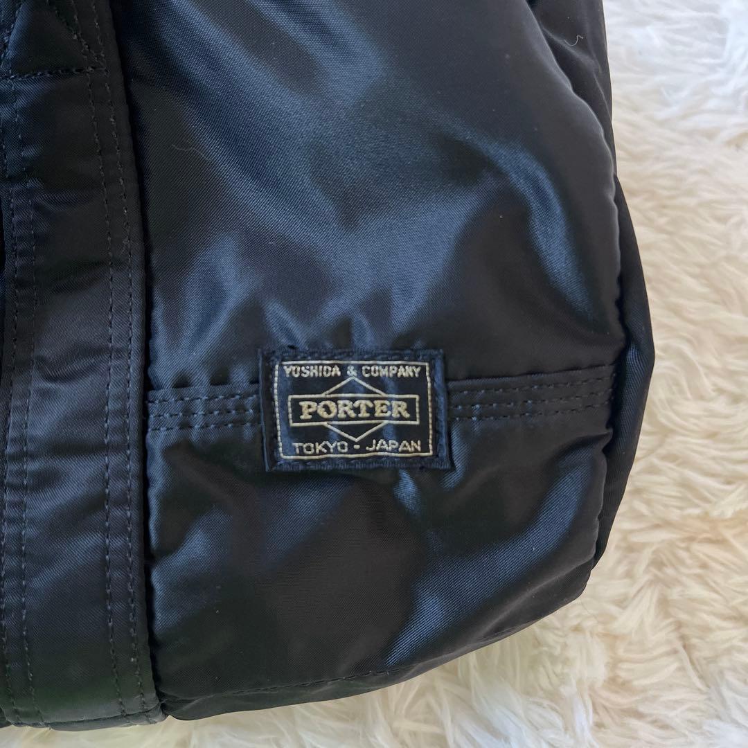 【美品】PORTER タンカー　ボストンバッグ　L 黒