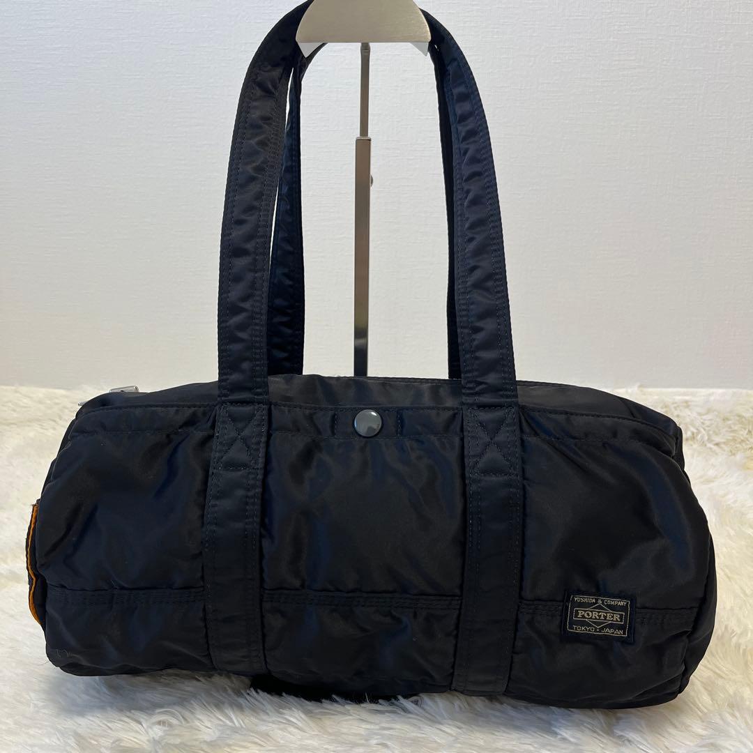 【美品】PORTER タンカー　ボストンバッグ　L 黒