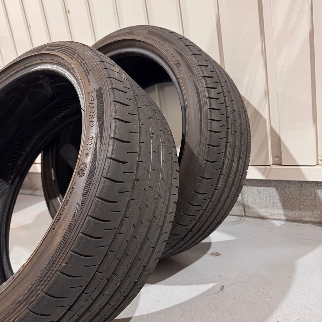 ダンロップ SP SPORT 235/40R19 2024年製 約7〜8分山