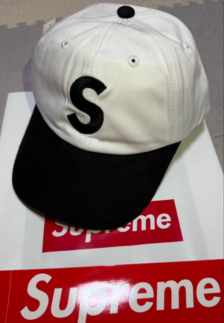 帽子 Supreme2-Tone SLogo 6-Panel Stone
