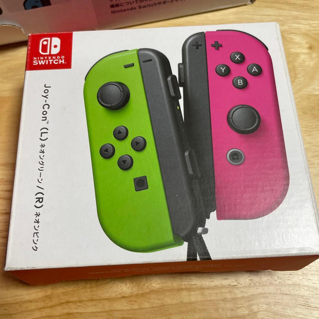 Nintendo Switch 本体 赤/青/緑/ピンク　付属品あり