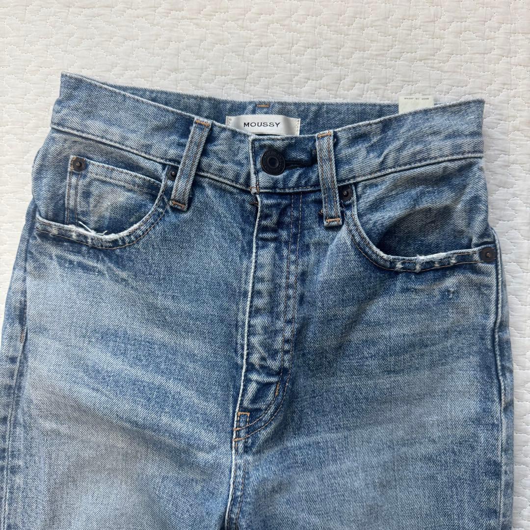 美品✨ moussy マウジー MVS FLARE（L）ブーツカットデニム 24