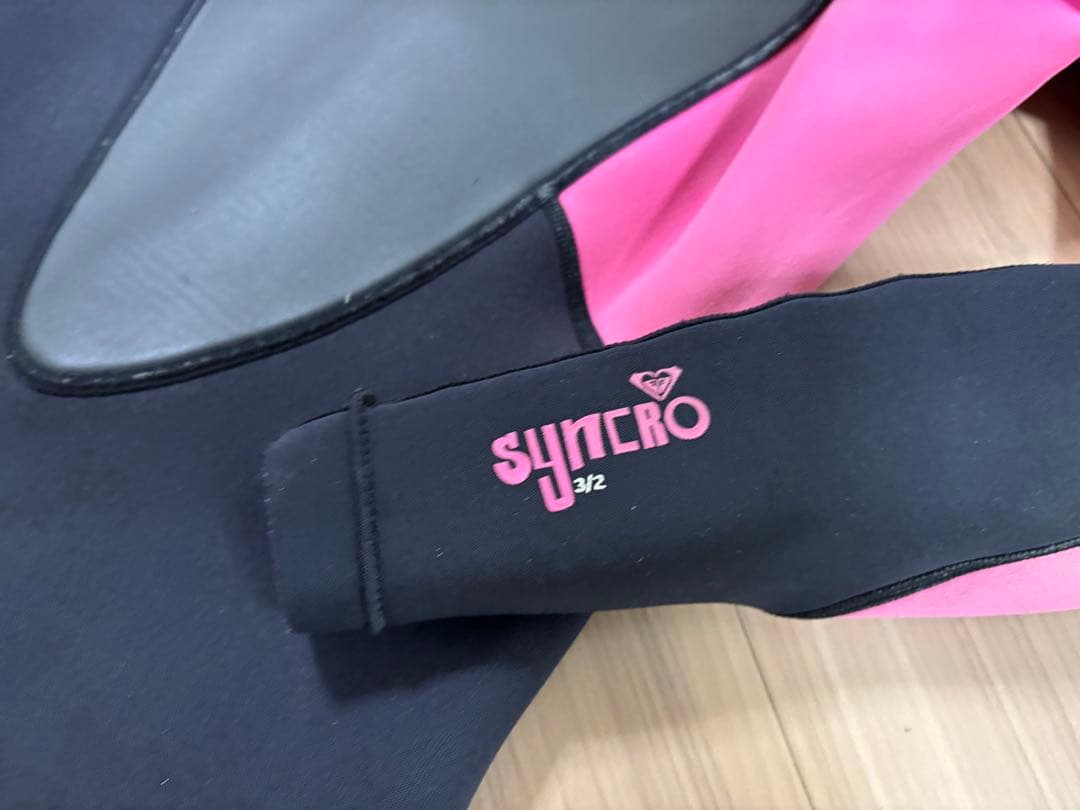 ★美品★お洒落　ロキシー　フルスーツ　ウエットスーツ　サーフィン　可愛い