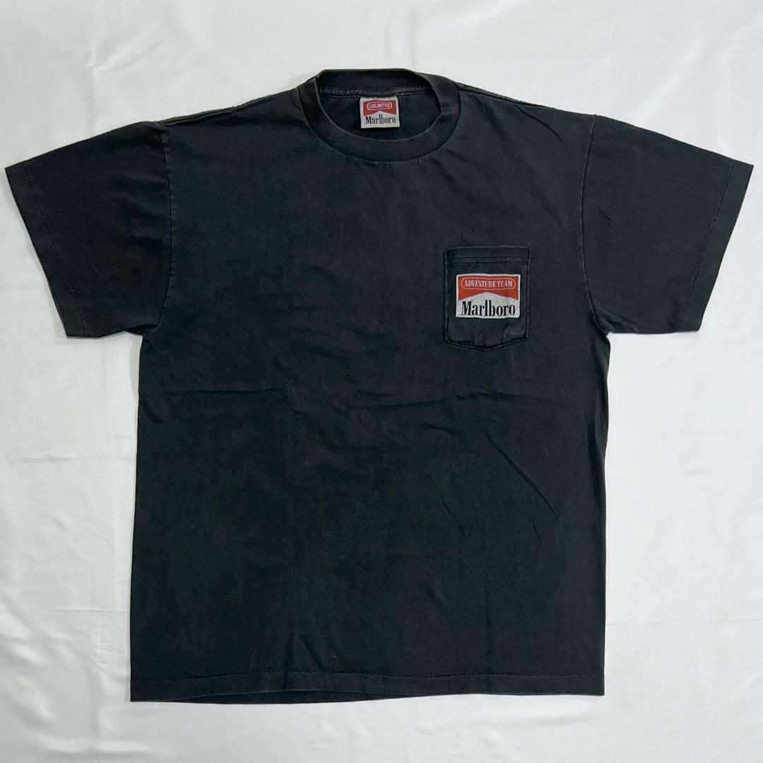 USA製 Marlboro マルボロ スネークパス Tシャツ ブラック L山田蓮