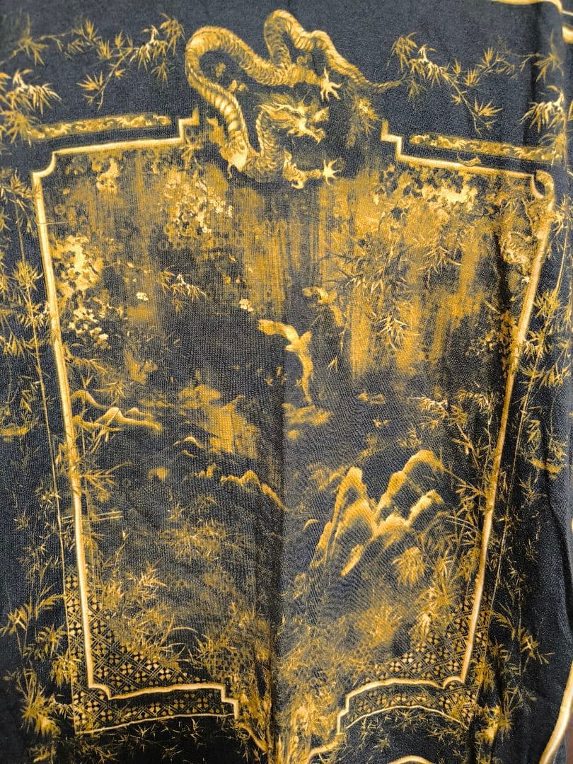 BALMAIN ノースリーブTシャツ 金ボタン グラフィック