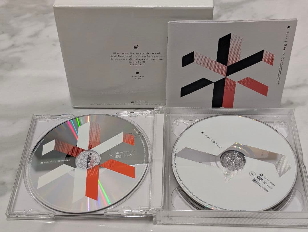 【美品】Da-iCE SiX CD+DVD【初回限定版】