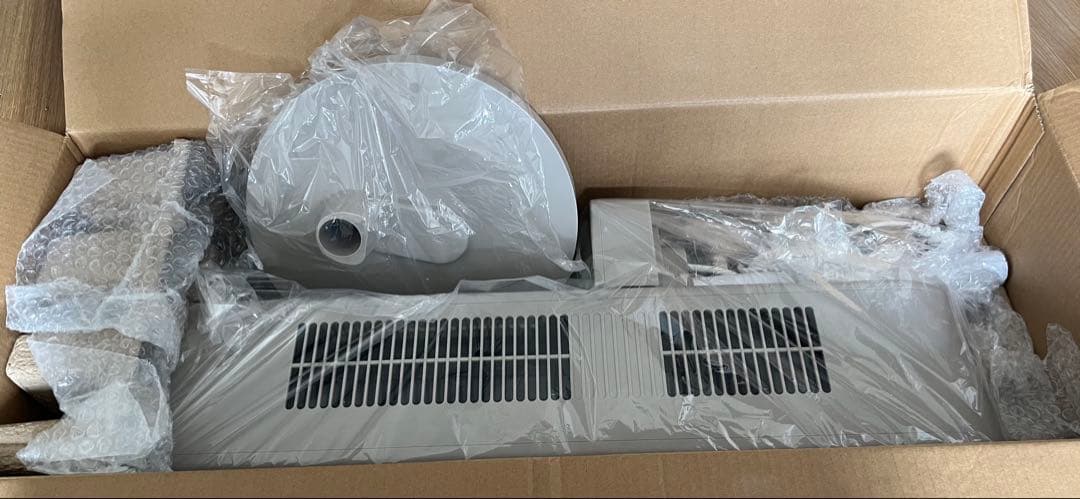新品未開封 DCタワーファン スリム JXTF01 グレージュ