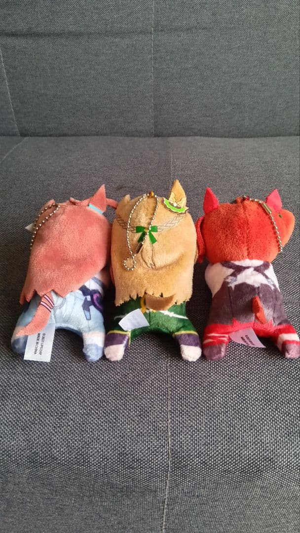 ウマ娘　 はぐキャラ　マスコット　3種セット　 まとめ売り　 サトノダイヤモンド