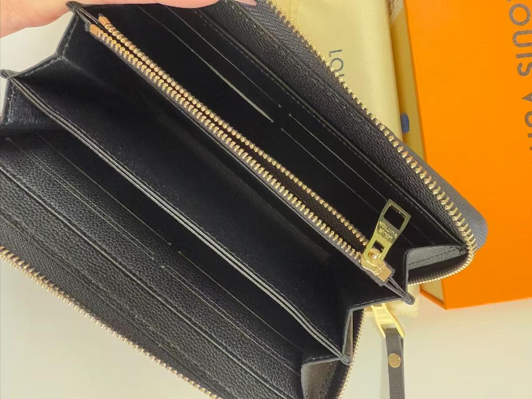✨Louis Vuitton ブラック 長財布