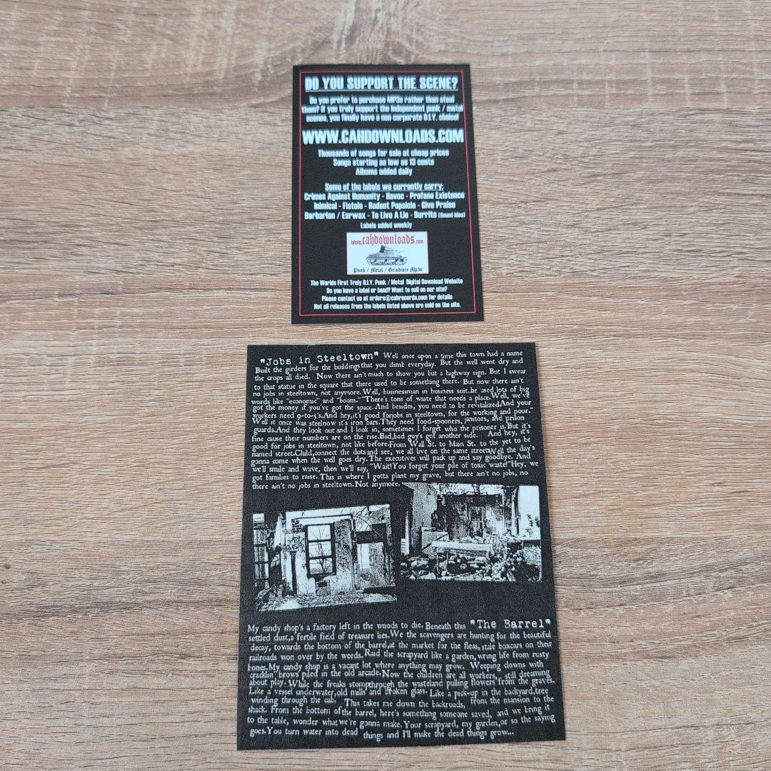Mischief Brew \"Jobs in Steel Town\" 7インチ
