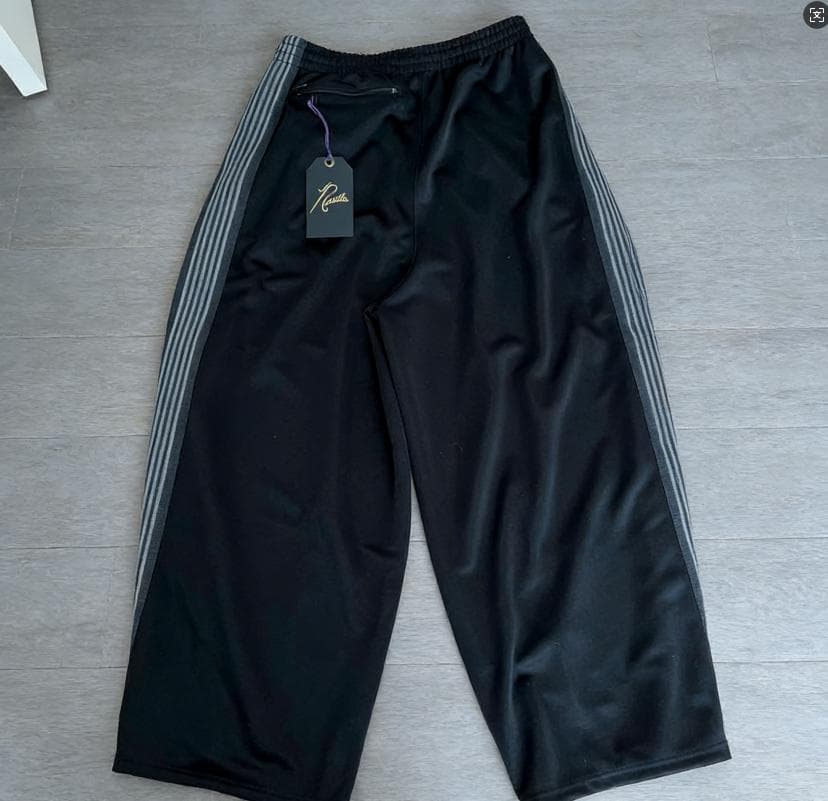 Needles ニードルズ ヒザデルパンツ H.D. Track Pant 黒A