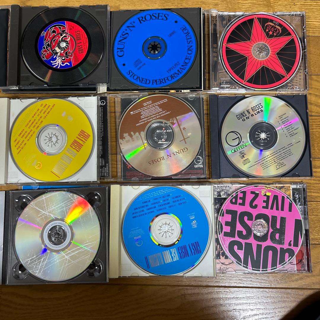 ガンズ・アンド・ローゼズ　CD、DVD