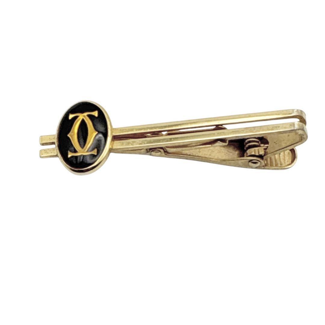 【美品】Cartier カルティエ カフス タイピン セット ダブルC ロゴ