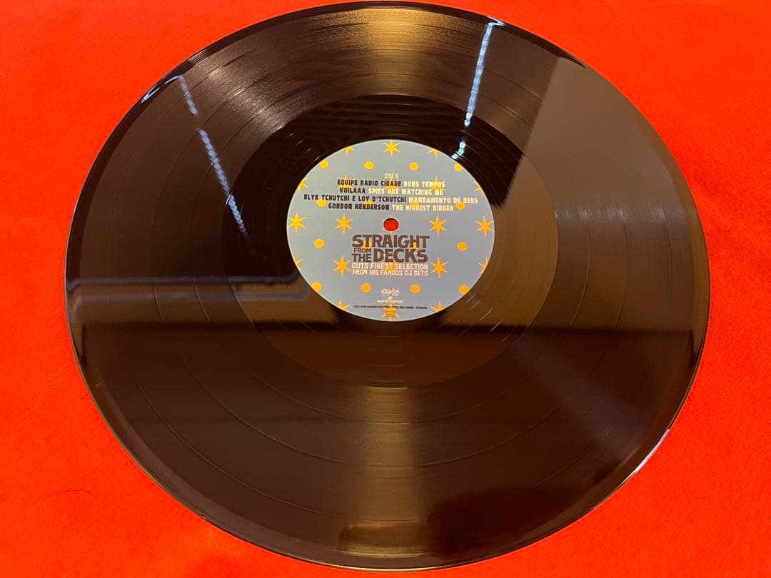 洋楽 GUTS STRAIGHT FROM THE DECKS LP