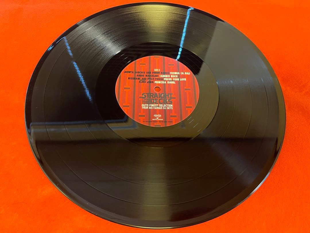洋楽 GUTS STRAIGHT FROM THE DECKS LP