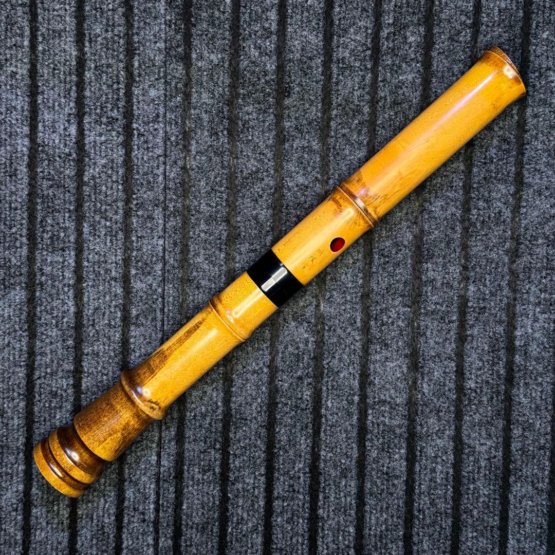 希少サイズ 尺八 銘木 蝴蝶宝 (楓)一尺三寸管