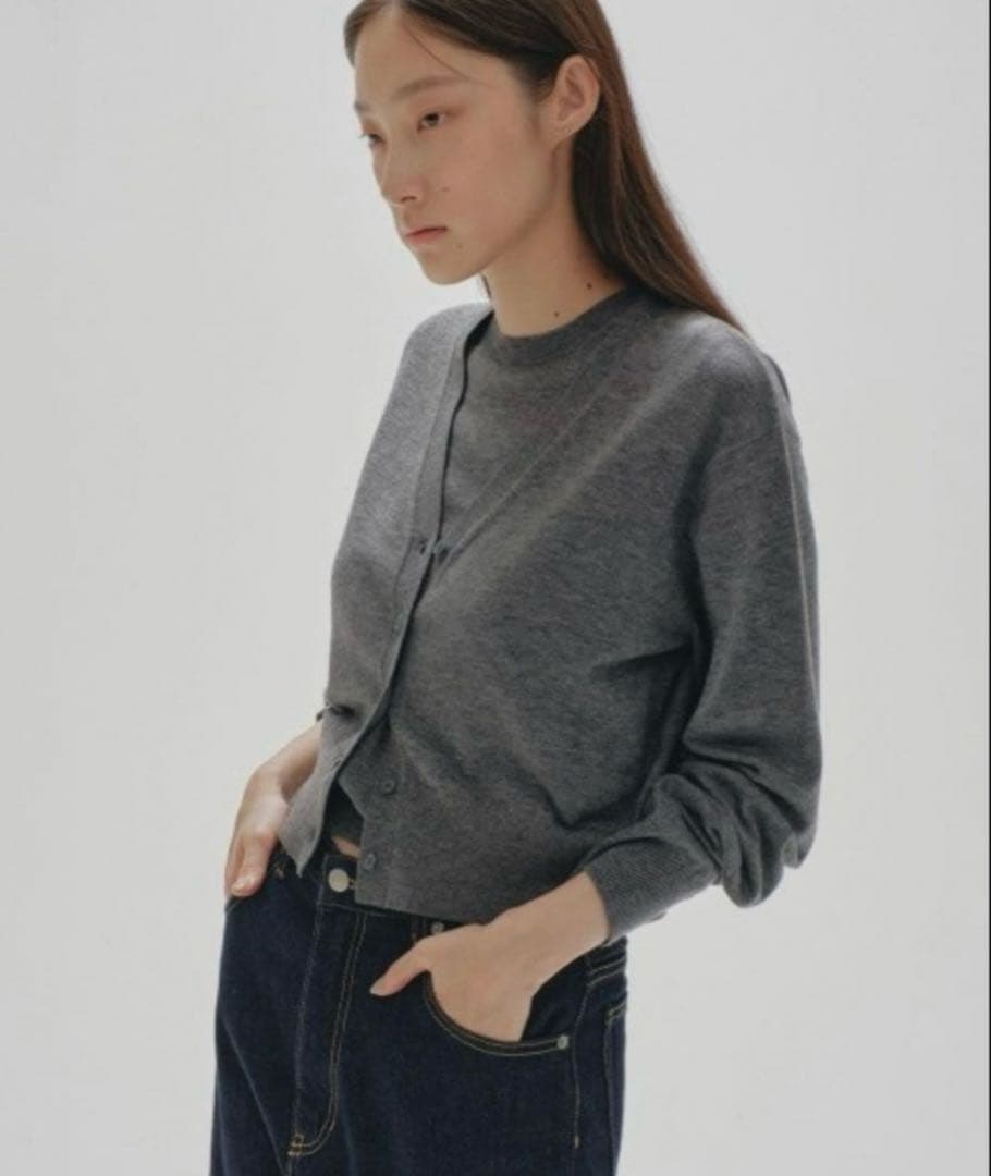 TODAYFUL 2set Useful Knit グレー
