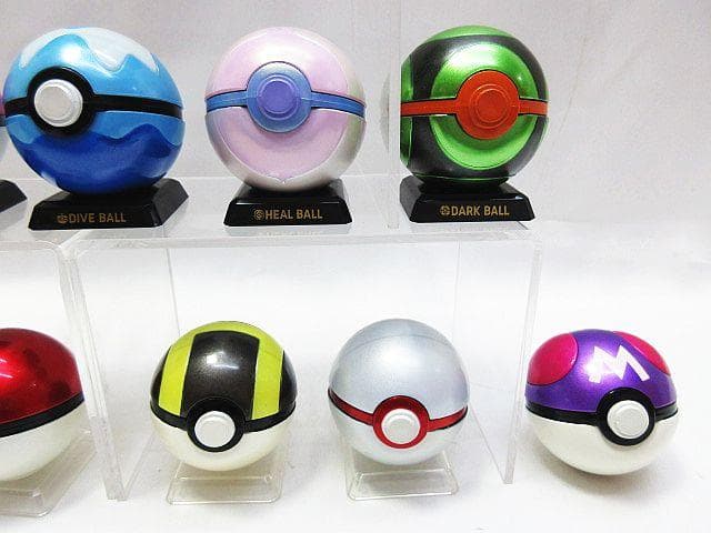 ヤ*ザ様 ポケモン ボールコレクション 14個 まとめ売り 食玩 オシャボ ガン