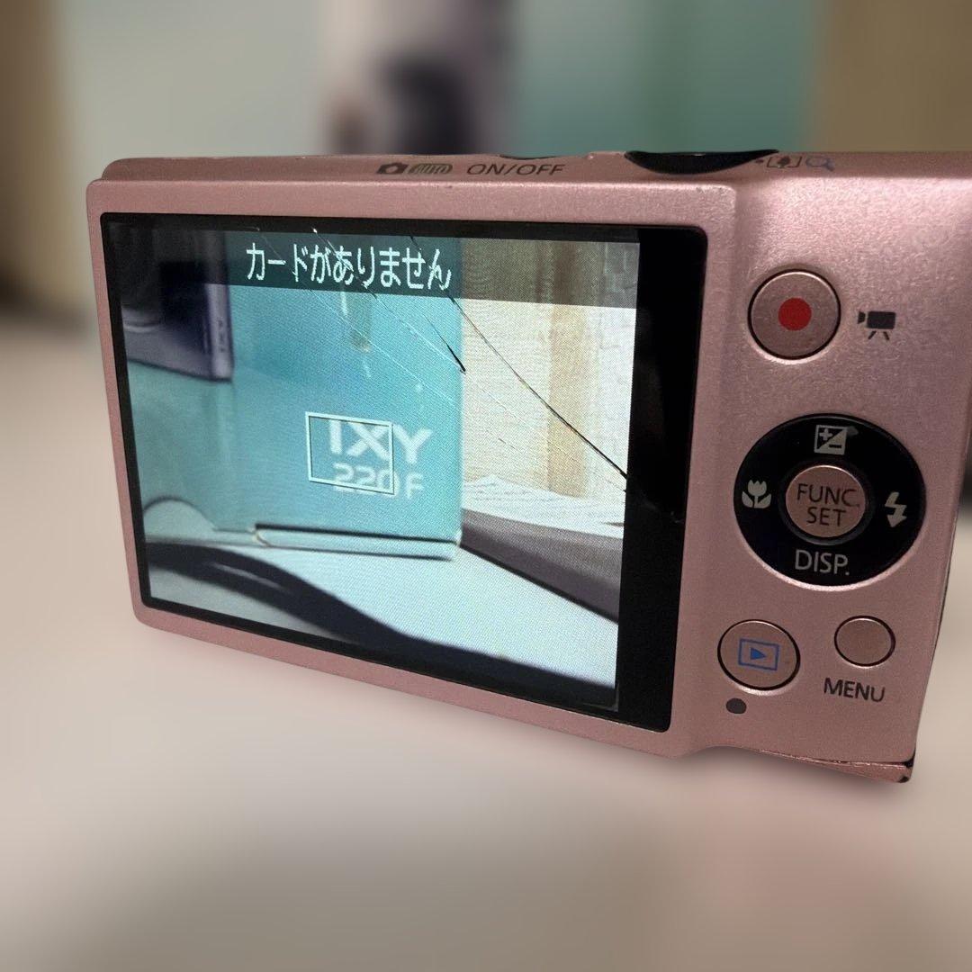 canonIXY220F ジャンク品　ピンク