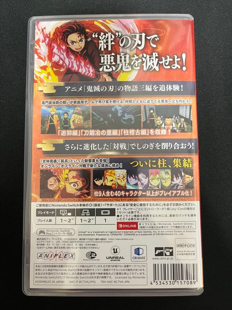 鬼滅の刃 ヒノカミ血風譚2 ニンテンドースイッチ ソフト switch
