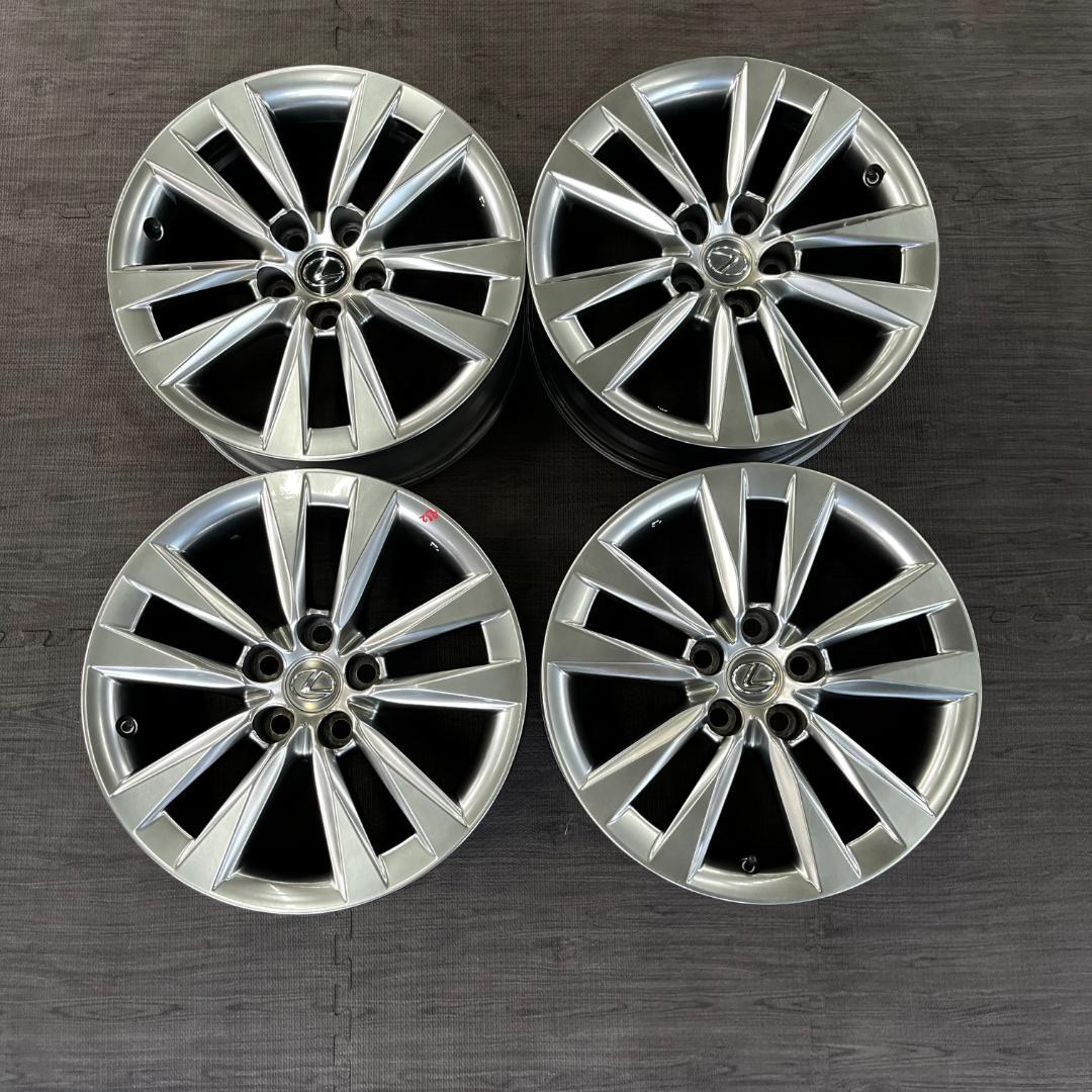 [美品] 純正LS600h 5x120 7.5 18インチ