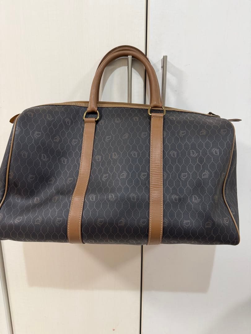 Dior ボストンバッグ ヌメ革