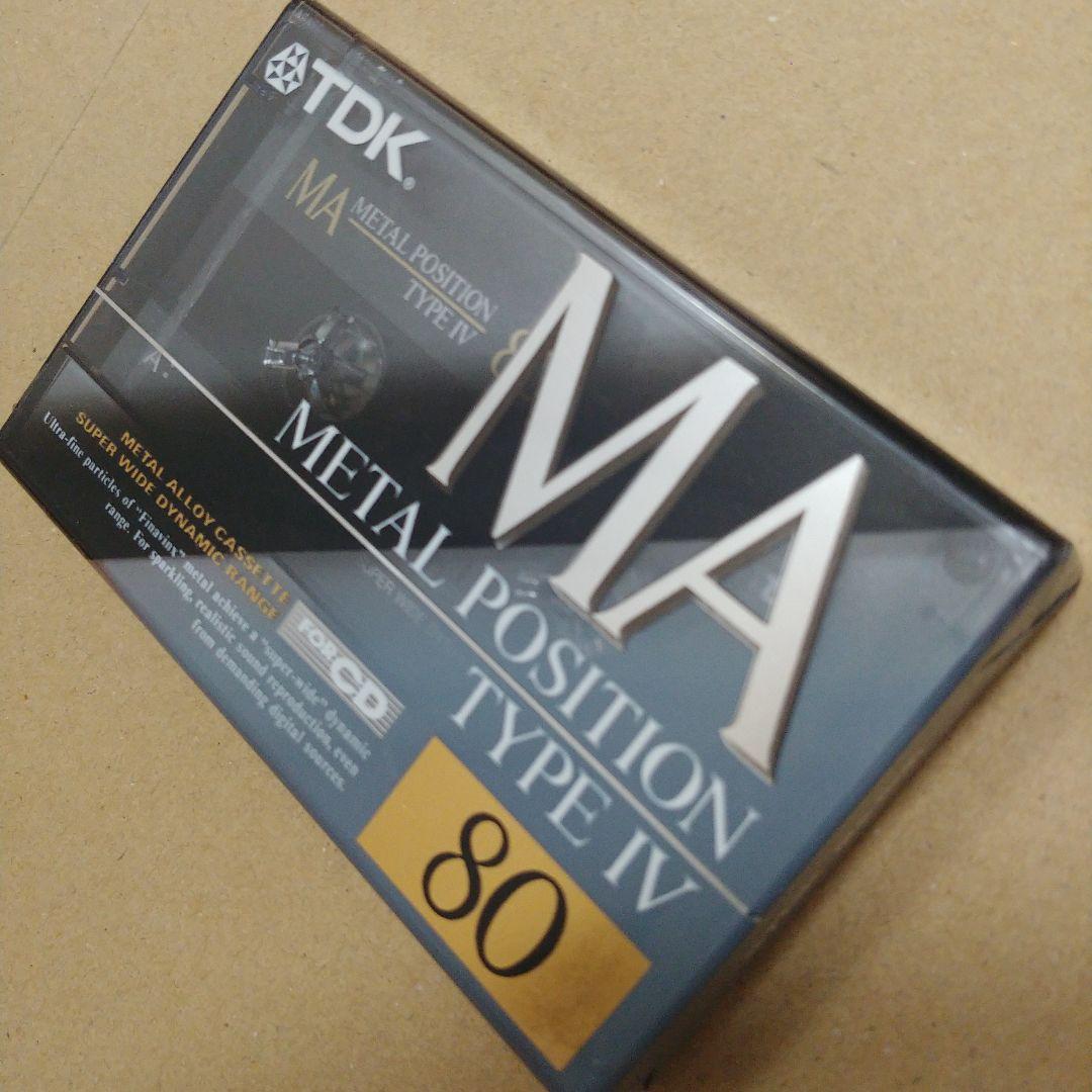 TDK MA80R　廃盤商品メタルカセットテープ