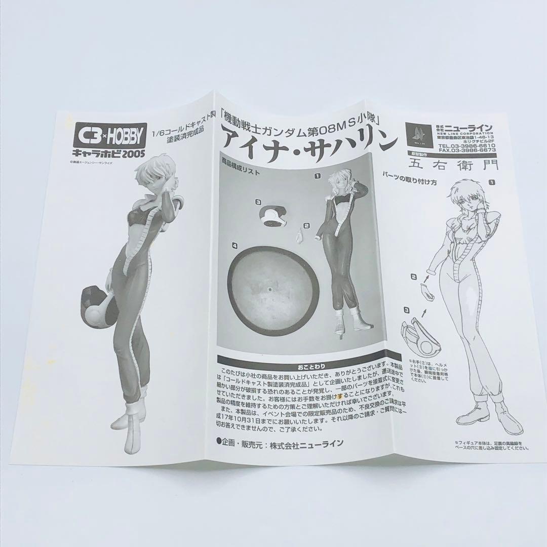 ニューライン 機動戦士ガンダム 第08MS小隊 アイナ・サハリン 1/6