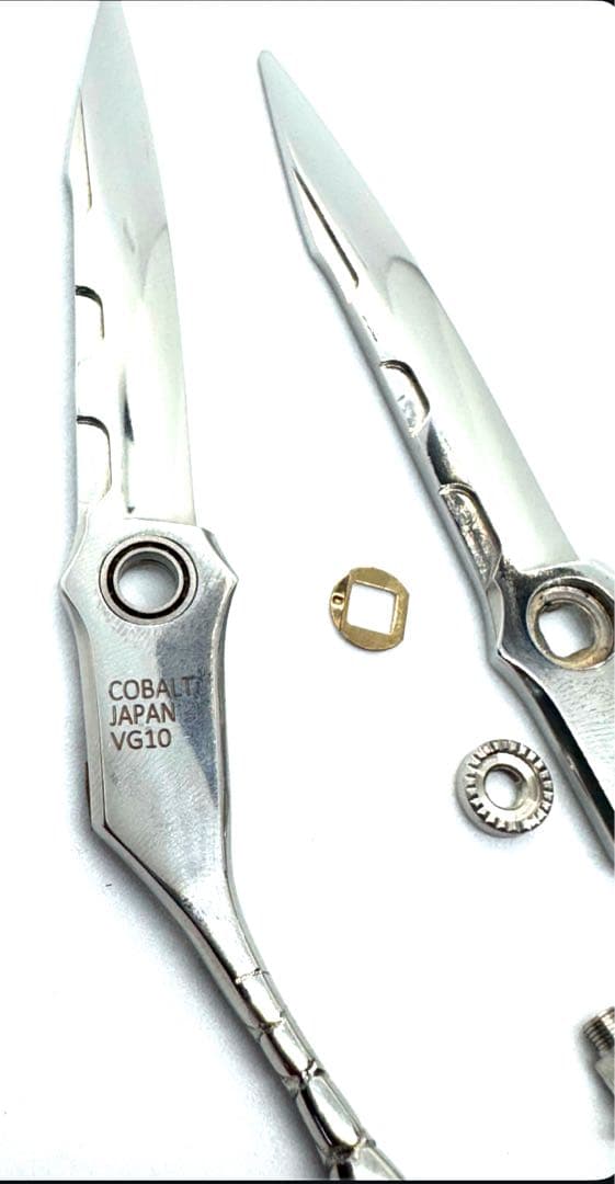耐摩耗合金プレート採用◯コバルトV金10号6インチカットシザー◯鋏◯美容◯理容◯