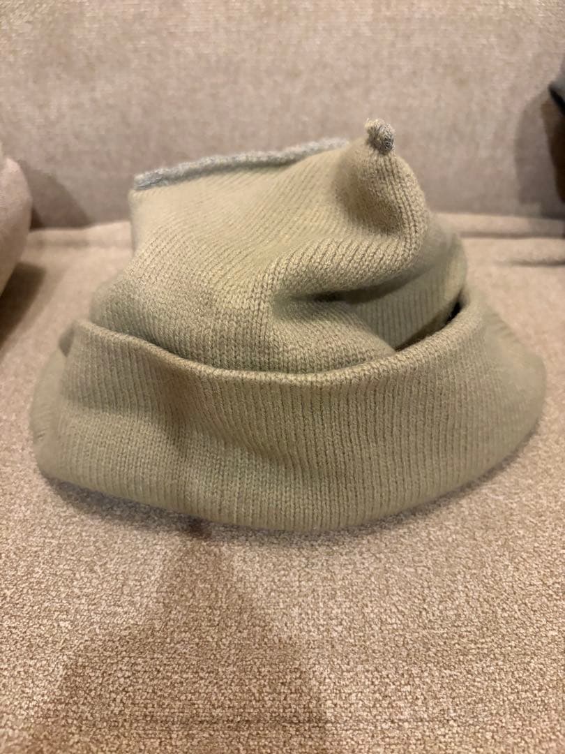 帽子 LIDAIRPEAKS PEAK STITCH BEANIE SAND
