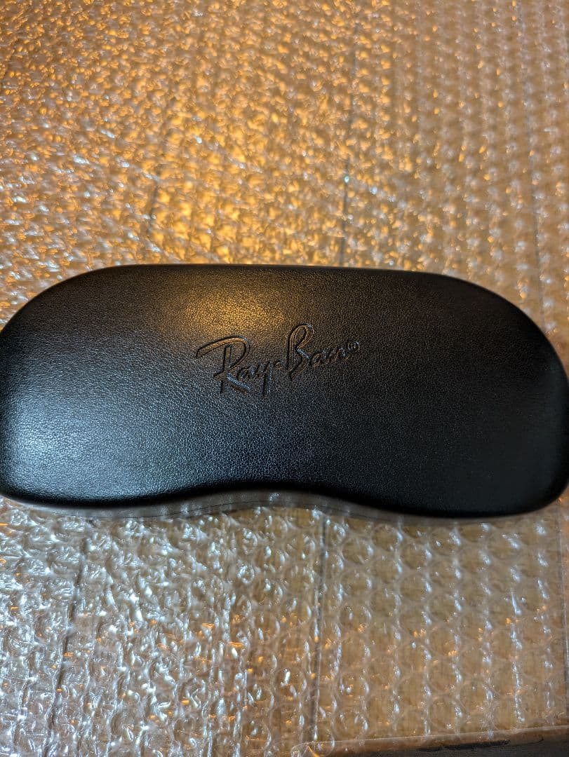 ぽんた Ray-Ban ブラック ブルー サングラス