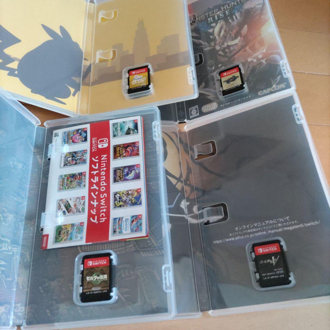 早い者勝ち！ゼルダの伝説 ティアキン&他3本のセット