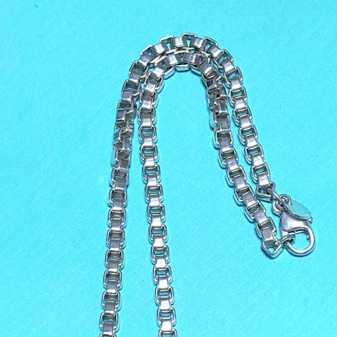 【美品】46cm Tiffany ティファニー ベネチアン ネックレス 925