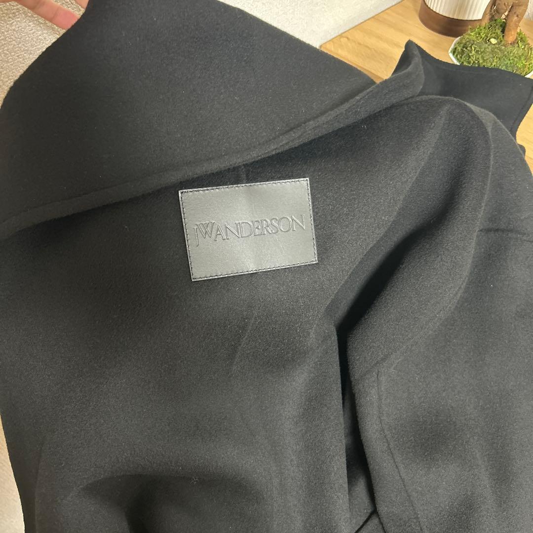 JW ANDERSON 黒 トレンチコート