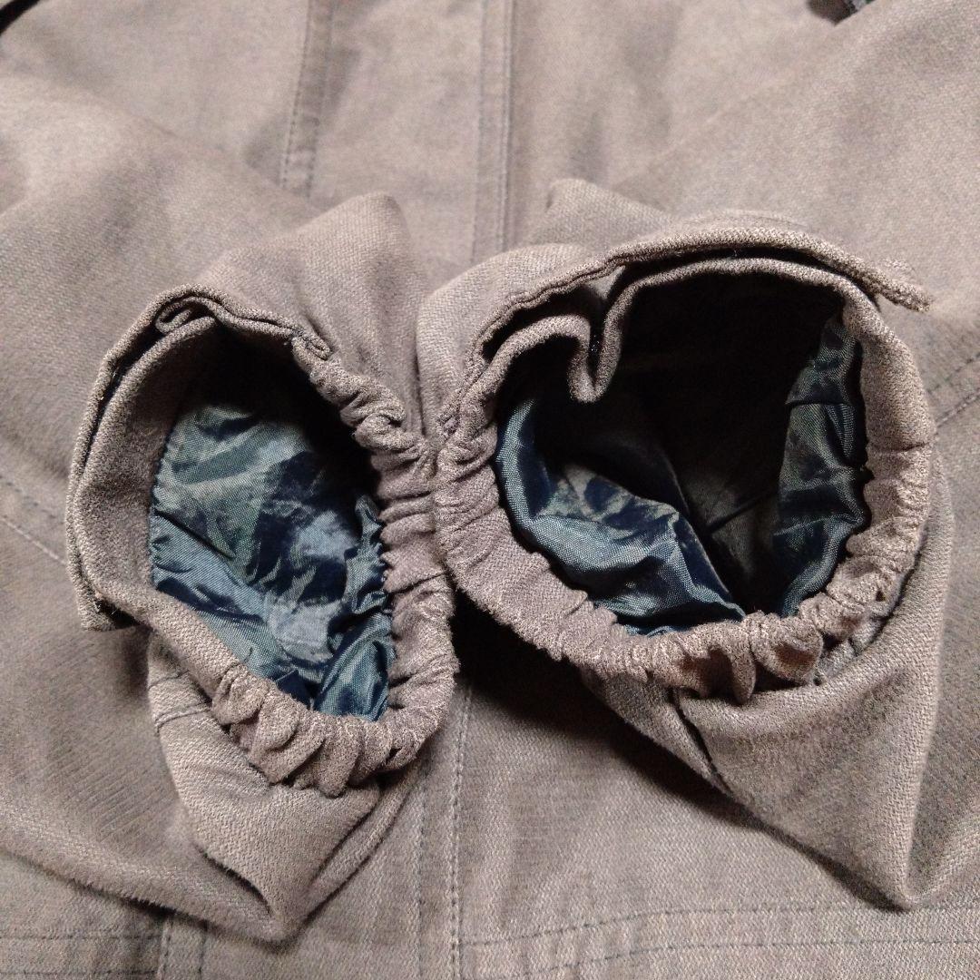 90s ポートオーソリティ 企業ロゴ 刺繍 ジャケット ウォームアップ