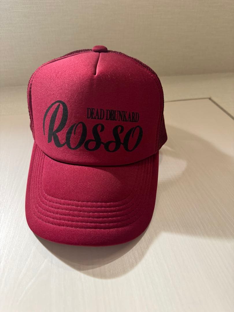 チバユウスケ　DEAD DRUNKARD ROSSO 赤キャップ