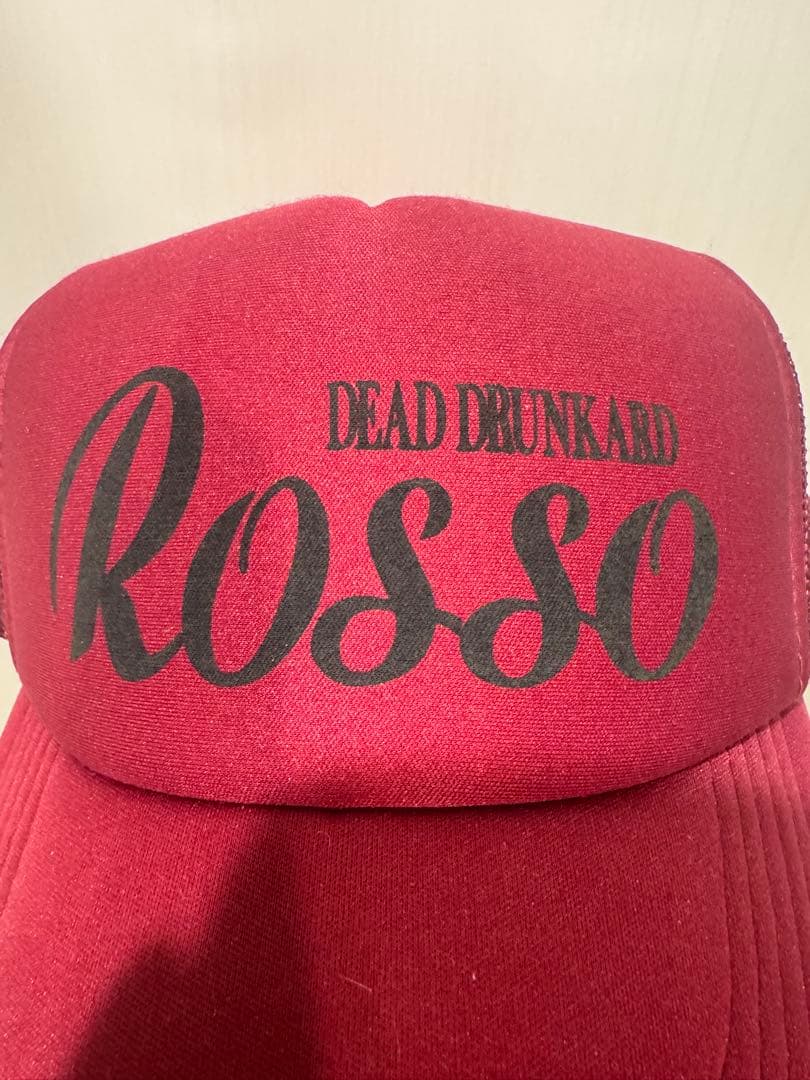 チバユウスケ　DEAD DRUNKARD ROSSO 赤キャップ