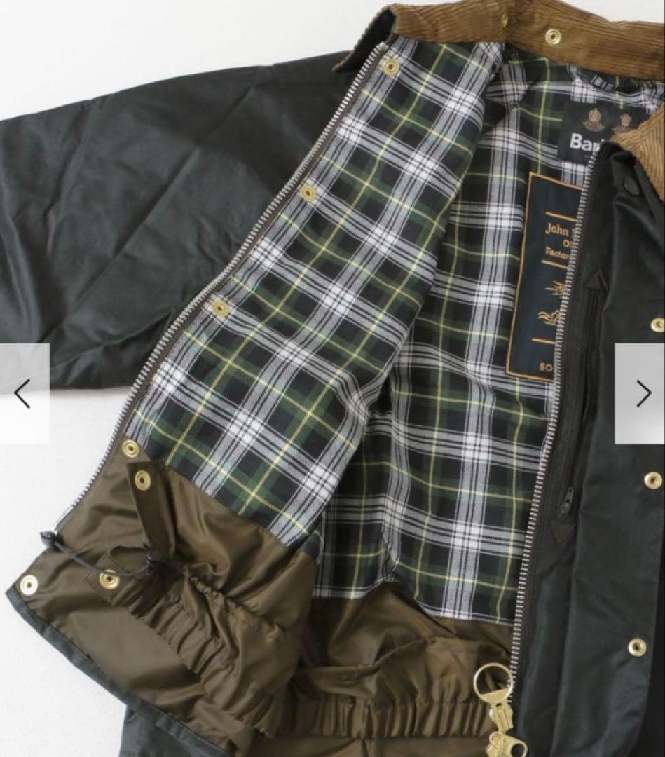 Barbour ブラックジャケット　トランスポート　130周年　38